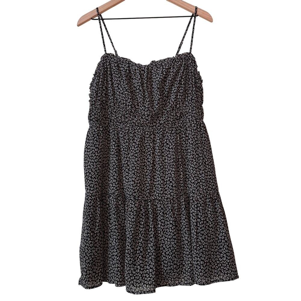 MADEWELL Sophia Sundress Size 16 Micro Daisy Cami Tiered Feminine Summer